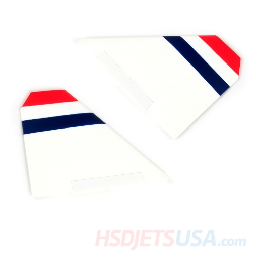 Picture of HSDJETS S-EDF 105mm HF-16 hunderbirds color left and right horizontal tail**