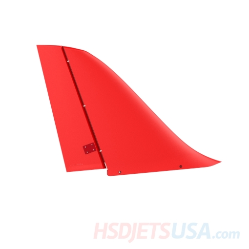 Picture of HSDJETS S-EDF 105mm Super Viper Red Color Vertical Tail**