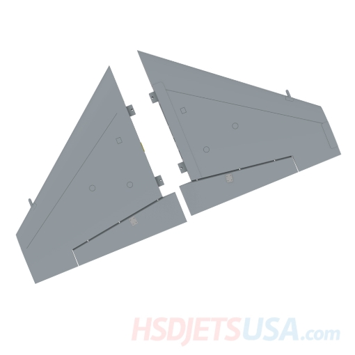 Picture of HSDJETS S-EDF 105mm HF-16 Grey color left and right main wing**