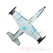 Picture of HSDJETS HL-39 Foam Turbine Blue Camo Colors KIT