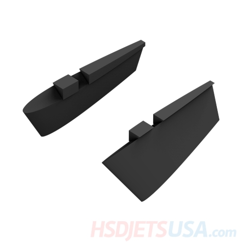 Picture of HSDJETS HF-16 Foam Turbine Belgian Colors VENTRAL Caudal fin**