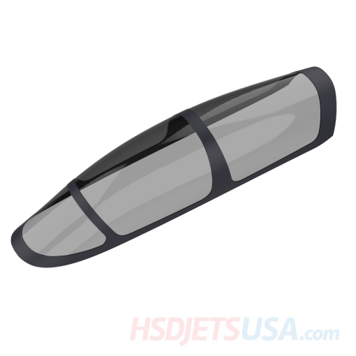 Picture of HSDJETS HL-39 Canopy (Black Gold)**