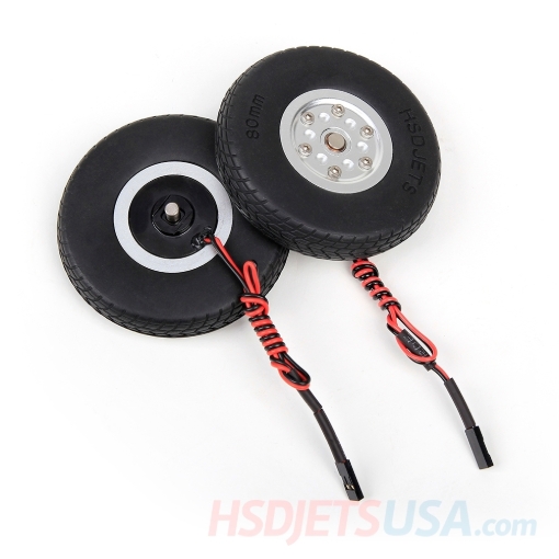 Picture of HSDJETS HL-39, HF-86, SUPER VIPER FRP Landing gear Brake wheels(Φ 80mm)**