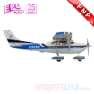 Picture of HSDJETS 2000mm HSDJETS-182 Blue Colors PNP with EC5 Battery Connector*