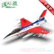 Picture of HSDJETS HF-16 V2.1 Foam Turbine Red white blue Colors PNP*