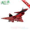 Picture of HSDJETS HJ-10 Foam Turbine Black Colors PNP with Vectoring nozzle*