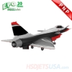 Picture of HSDJETS HJ-10 Foam Turbine Black Colors PNP with Vectoring nozzle*