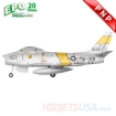 Picture of HSDJETS HF-86 Foam Turbine Yellow Ribbon Colors PNP*