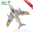 Picture of HSDJETS HF-86 Foam Turbine Yellow Ribbon Colors KIT*