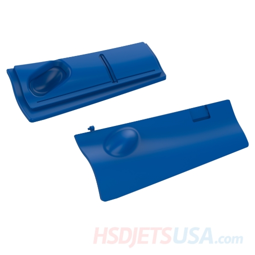 Picture of HSDJETS HJ-10 Rear Landing Gear Cover Plate Blue**
