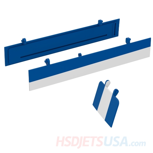 Picture of HSDJETS HJ-10 Front Landing Gear Cover Plate Blue**