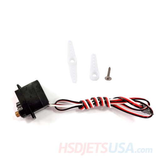 Picture of HSDJETS Turbine landing gear Cover plate/Front wheel steering 12g Servos L=600mm Positive(30 core black red white)**