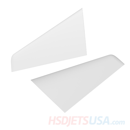Picture of HSDJETS HT-45 Blue White Colors Horizontal tail (Left & Right)**