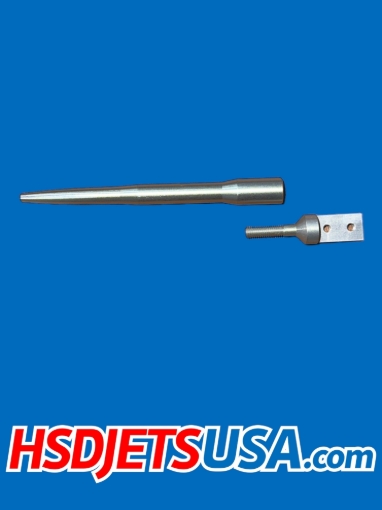 Picture of HSDJETSUSA Foam Turbine J-10 Aluminum Pitot and Bracket**