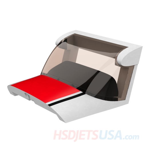 Picture of HSDJETS 2M HSDJETS-182  Battery Cover Red**