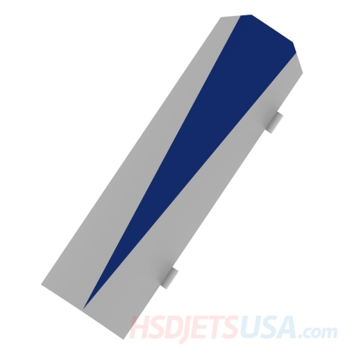 Picture of HSDJETS HF-16 Turbine Red White color Front landing gear cover plate**