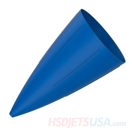 Picture of HSDJETS HJ-10 Blue Color Nose cone**