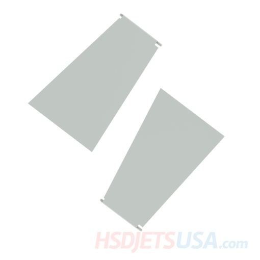 Picture of HSDJETS HL-39 Rear Landing gear baffle L&R (Blue Camo)**