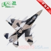 Picture of HSDJETS Turbine HF-16 V2 Arctic Snow Splinter Colors PNP