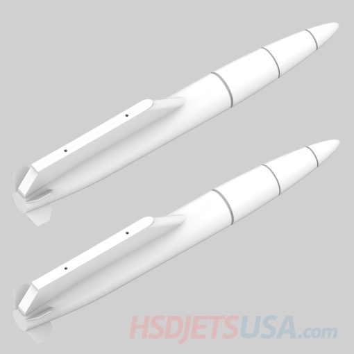 Picture of HSDJETS HF-16 Turbine&EDF snow splinter color Auxiliary Fuel Tank(L&R)**