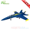 Picture of HSDJETS HF-18 FRP Turbine Blue Angels composite Colors PNP