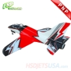 Picture of HSDJETS SUPER VIPER FRP Composite Turbine Red lightning Colors PNP