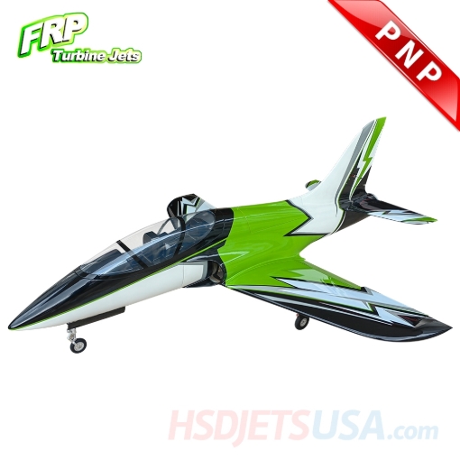 Picture of HSDJETS SUPER VIPER FRP Composite Turbine Green lightning Colors PNP**