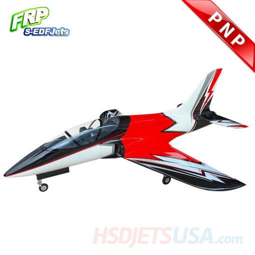 Picture of HSDJETS S-EDF 120mm FRP SUPER VIPER 2M Red lightning Colors PNP