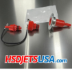 Picture of Dry-Break Kit (1 Jet Fuel Port + Optional Bezel Mount w/screws + Fueler Probe)