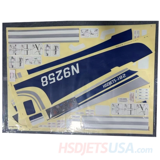 Picture of HSDJETS 2M Cessna Blue full decals