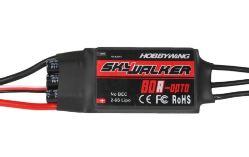 Picture of HSDJETS 182 Cessna ESC - SKYWALKER 80A – OPTO ESC (no BEC) w/EC5