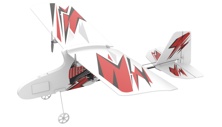 Picture of HSD Skylark RC Airplane - Red