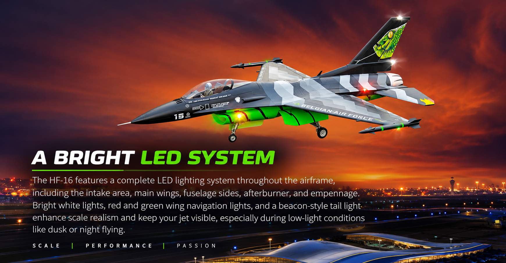 HSD HF-16 factory-installed LED lighting system